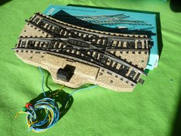 Märklin 5128 schöne Doppelkreuzweiche in OV - (krummschwach