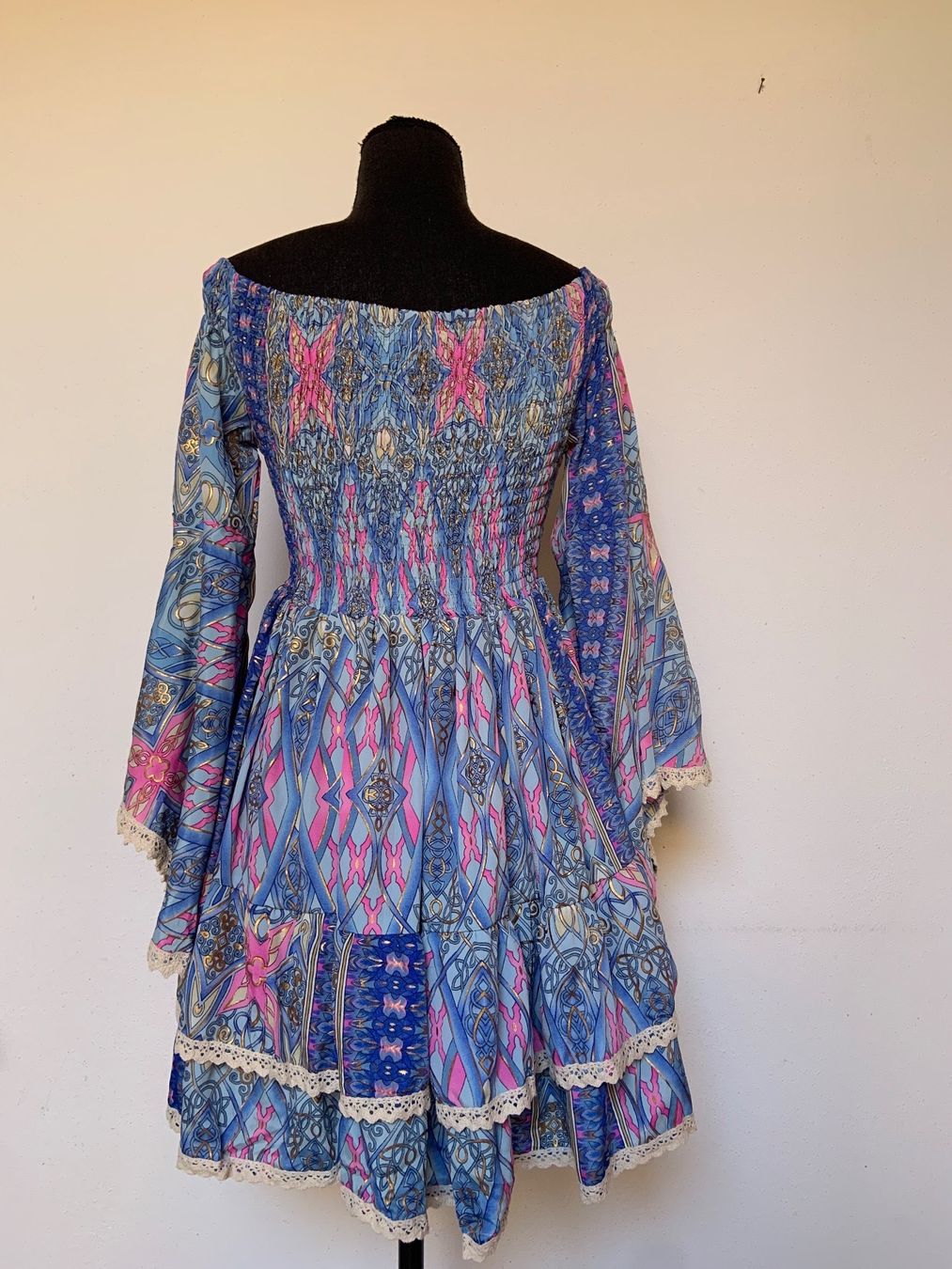 Vestiti: Boho Minikleid aus Seide – Nuovo (secondo la descrizione) da Sigriswil venduto da ck56 1
