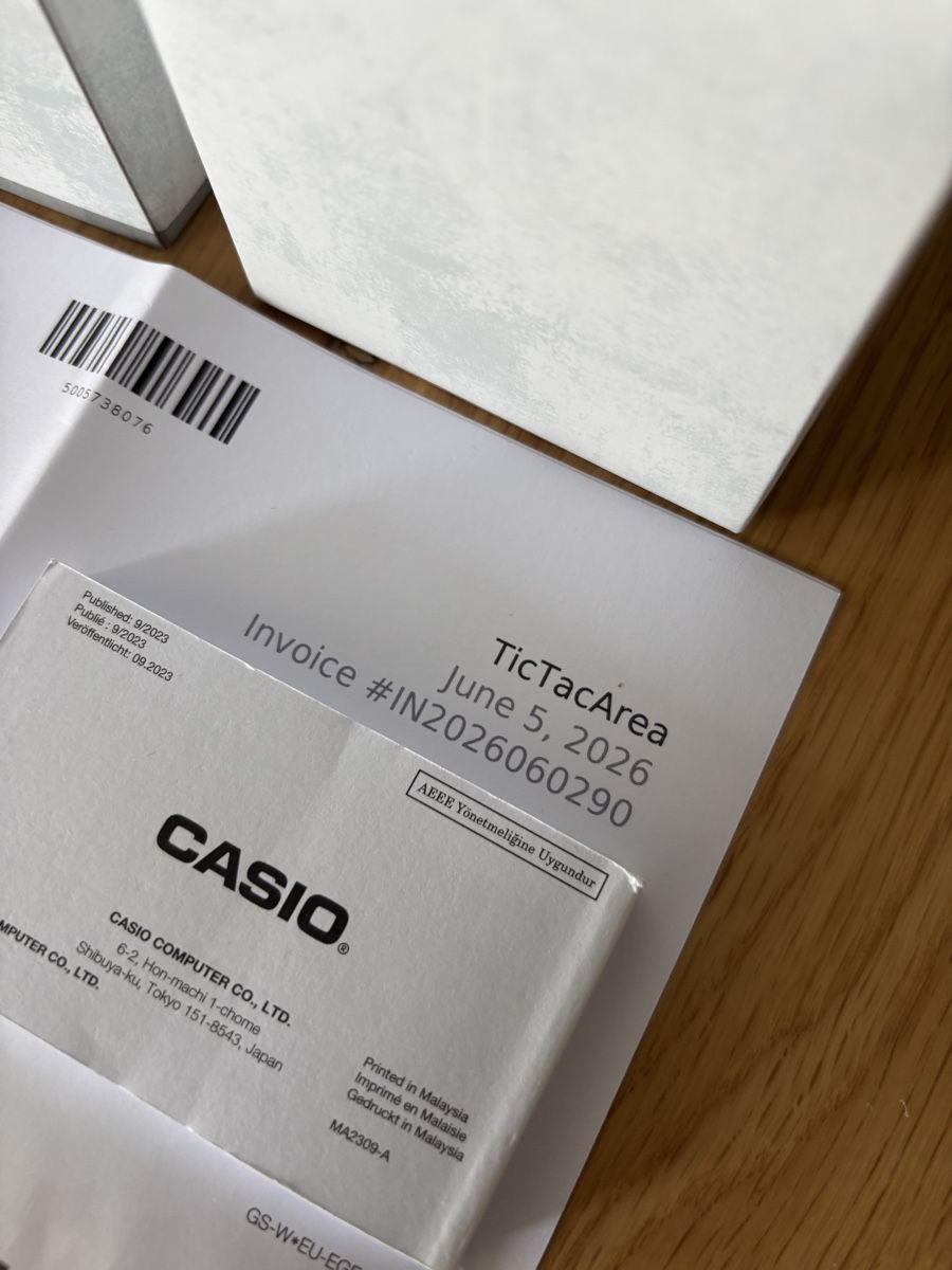 Casio Orologi: G-Shock GMA-P2100SR – Nuovo e nell'imballaggio originale da Mellingen venduto da Guilhermefurlan 3