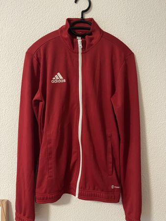 Adidas Red Track Jacket Size XS 