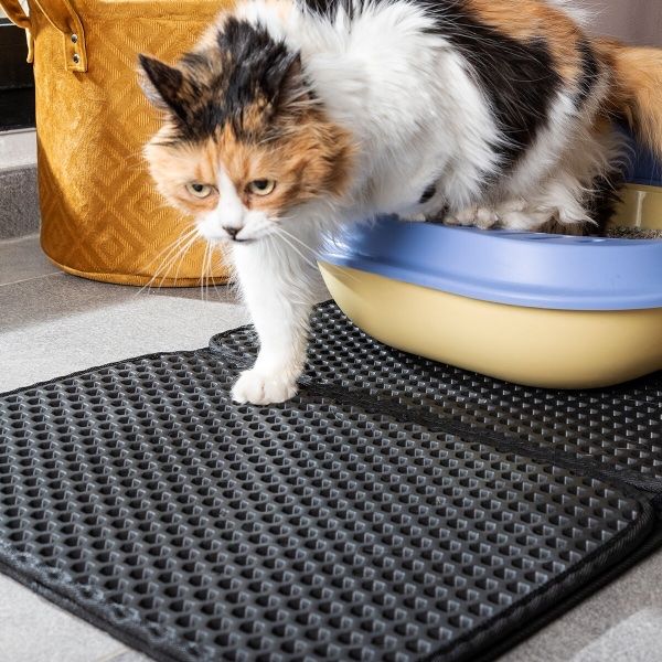 Cucce & Letti: TAPIS DE LITIÈRE POUR CHAT – Nuovo e nell'imballaggio originale da Châtelaine venduto da BONNE_AFFAIRE 3
