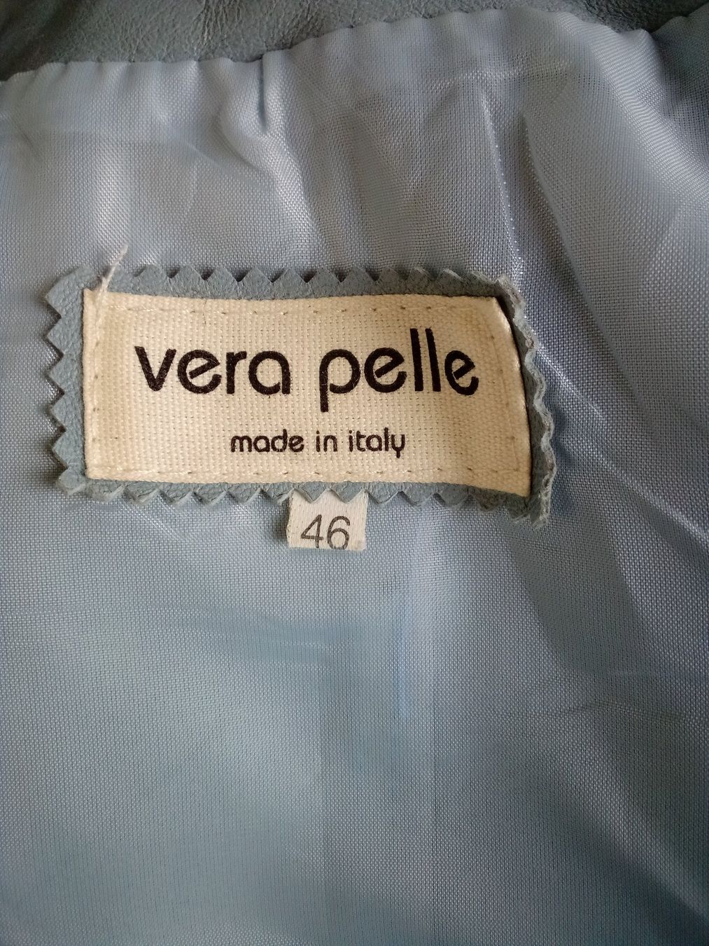 Vera Pelle Giacche: Jacke Vera Pelle 36-38 hellblau – Usato da Rüthi (Rheintal) venduto da titlis07 6