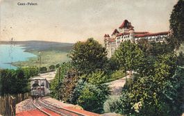 Caux (VD) – Standseilbahn und Caux-Palace Bahn