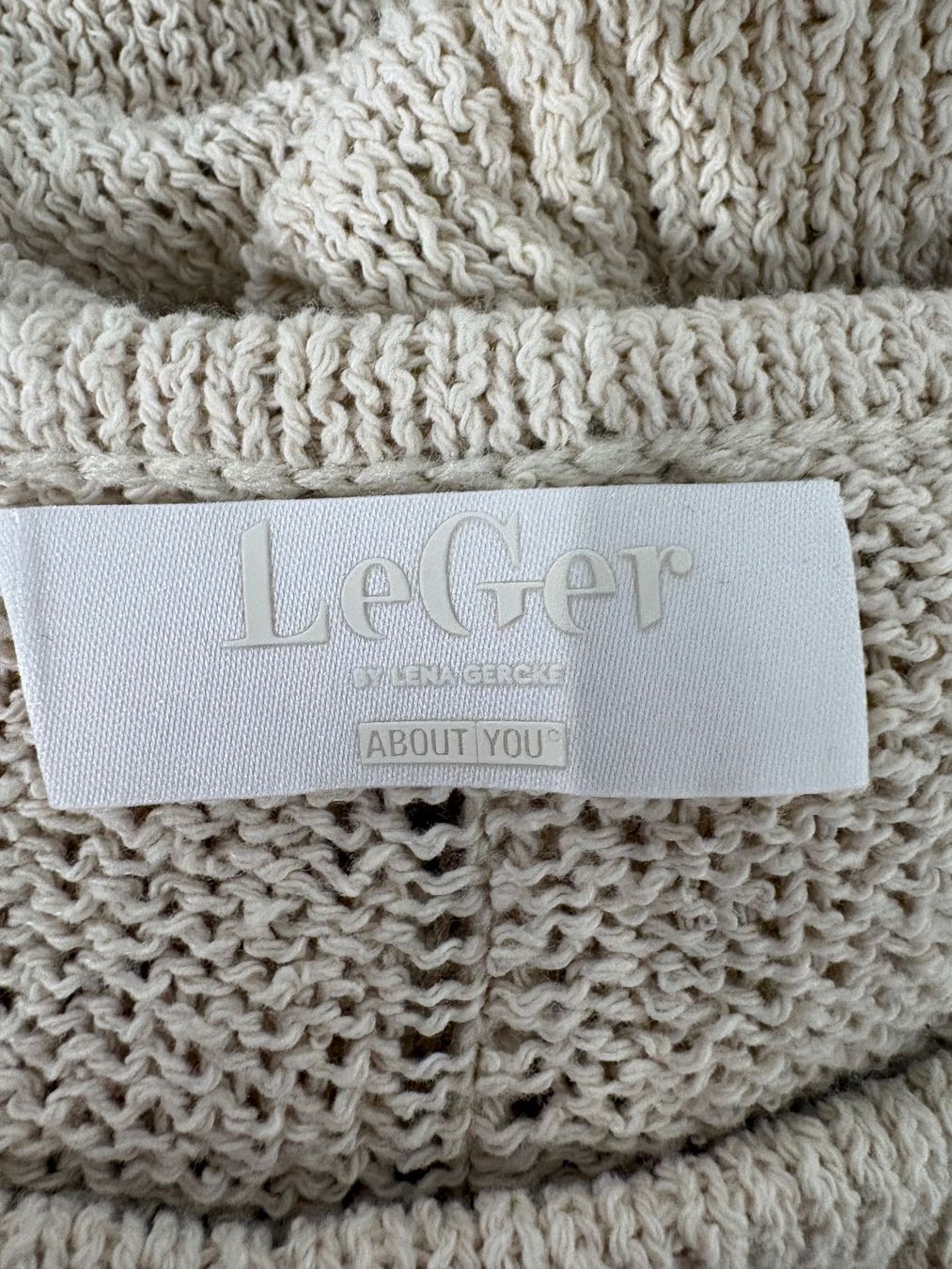 Vestiti: Leger Strickkleid Gr. 42 beige Midkleid Strandkleid – Nuovo (secondo la descrizione) da Regensdorf venduto da secondchancefashion 4