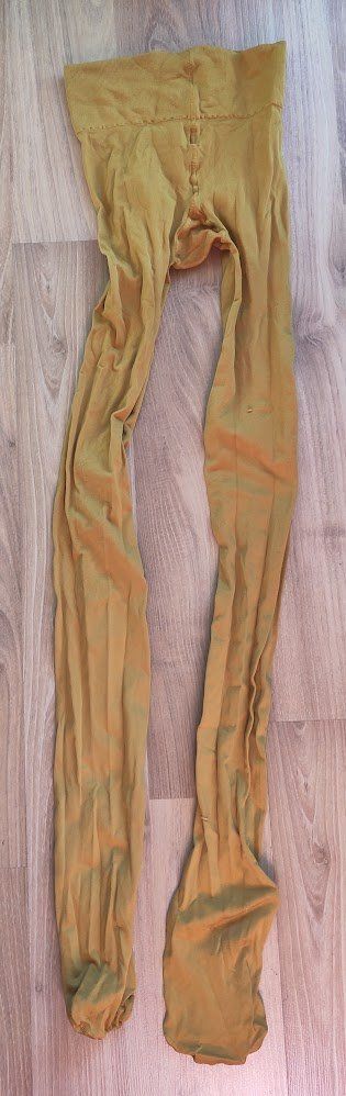 Calze & Collant: Blickdichte gelbe Strumpfhose, Gr. S – Usato da Lugano venduto da kat_lm5b 2