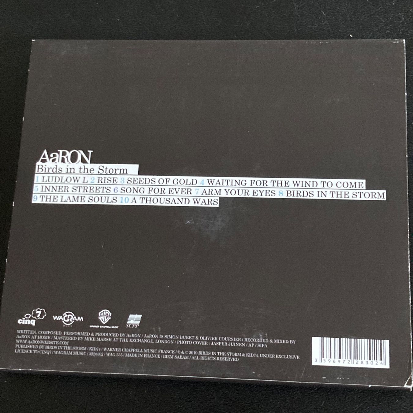 CD: AaRON - Birds In The Storm – Usato da Bern venduto da Ntsamina 1