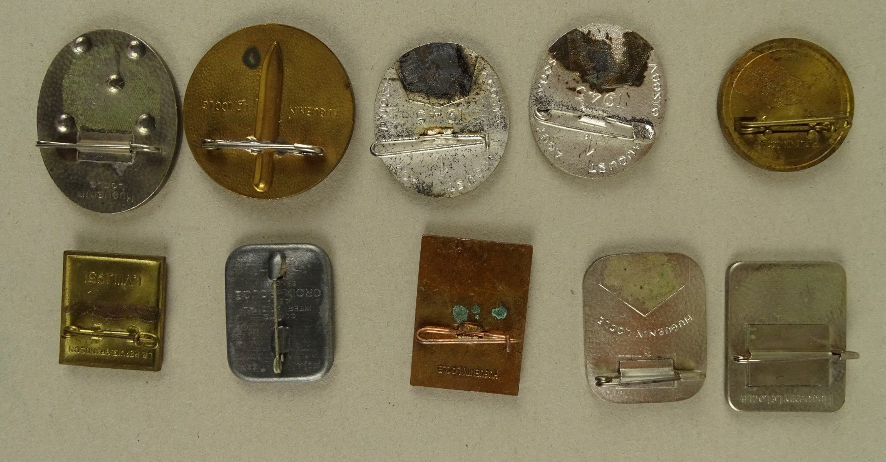 Placchette & Badge: 10 ALTE 1. AUGUST ABZEICHEN – Usato da Grüningen venduto da Kartensammler 5