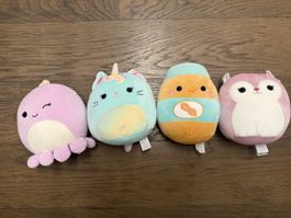 Squishmallows 4 Stück