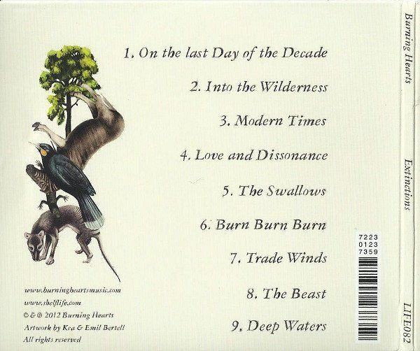CD: Burning Hearts - Extinctions – Usato da Unterbäch venduto da buqiq 1