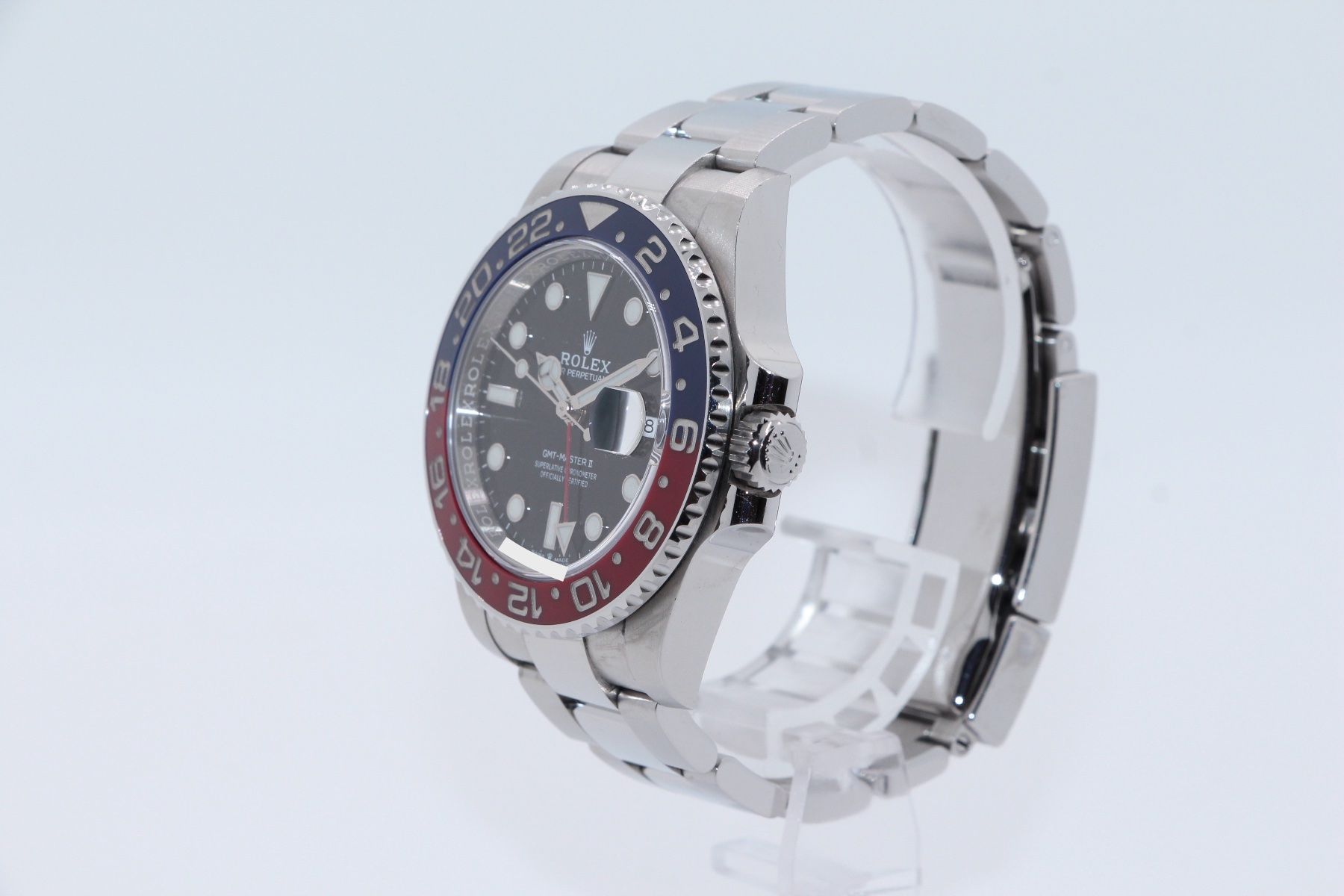 Rolex Orologi: Rolex GMT-Master II Pepsi Oyster Ref. 126710BLRO, Full-Set – Usato da Zug venduto da eMDi_Collection 1