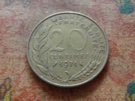 FRANCE  20 Centimes  1971  (P)