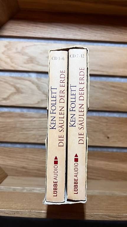 Hörbücher: Ken Follett: Die Säulen der Erde  12 CD Hörbuch Bestseller – Gebraucht aus Aarau von fij_wn2r 1
