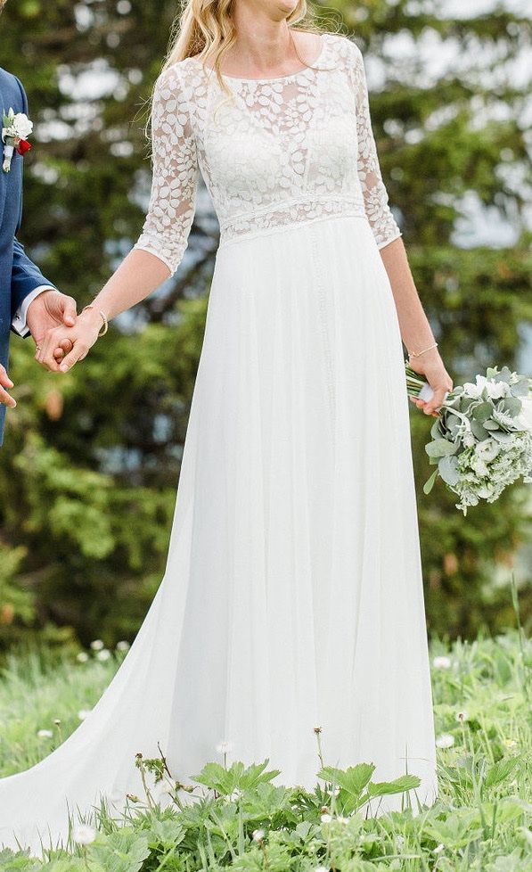 Kleider: Robe de mariée Rembo Styling dos ouvert 36-38 – Gebraucht aus Riaz von lae_w8v5 3