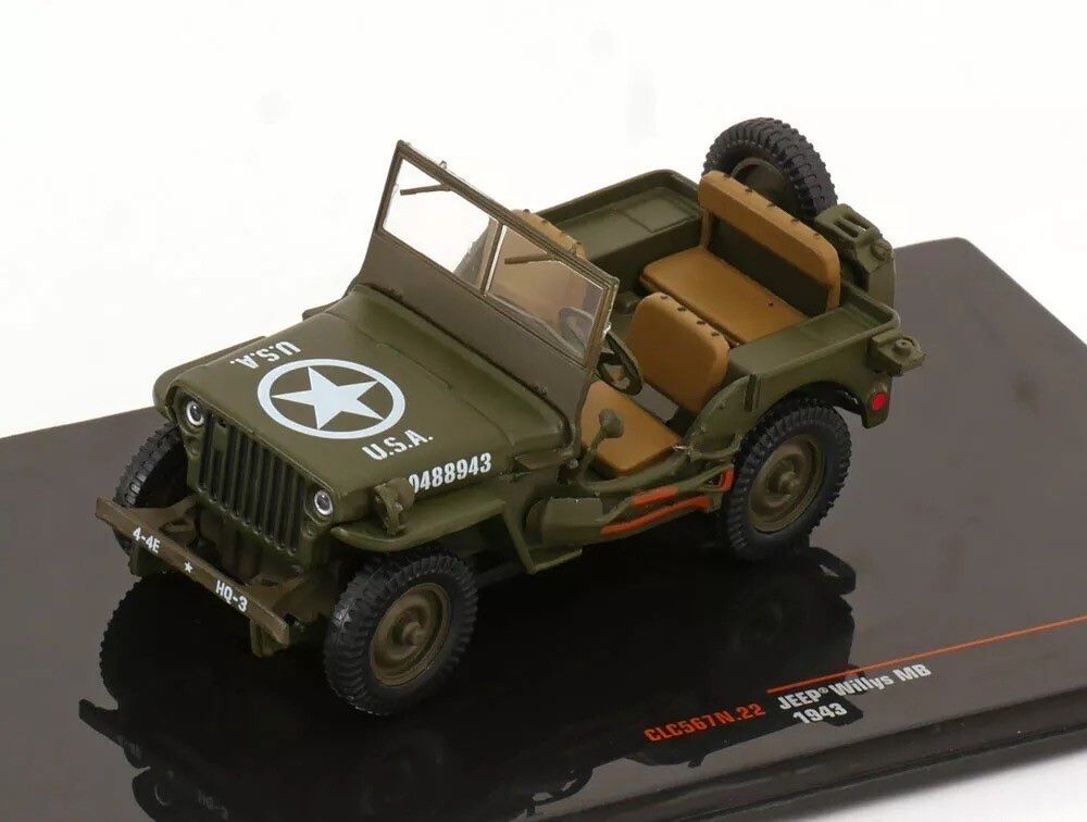 Jeep Modellini d'auto: Ixo 1/43 Jeep Willys MB 1943 – Nuovo e nell'imballaggio originale da Bettens venduto da Thejoshuatree 1