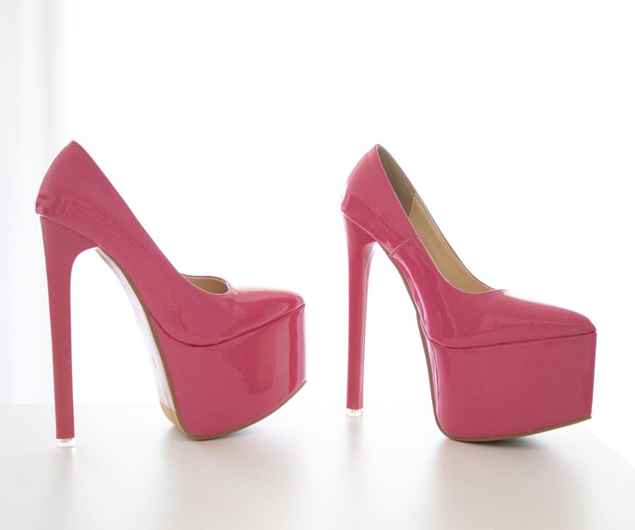 Damenschuhe: High heel rosa pumps – Neu und originalverpackt aus Toffen von ac5ac 1