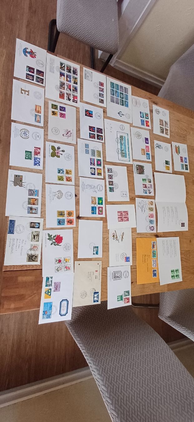 Alle Briefmarken: 137 Sonderbriefe  – Gebraucht aus Flawil von Naphtali 6