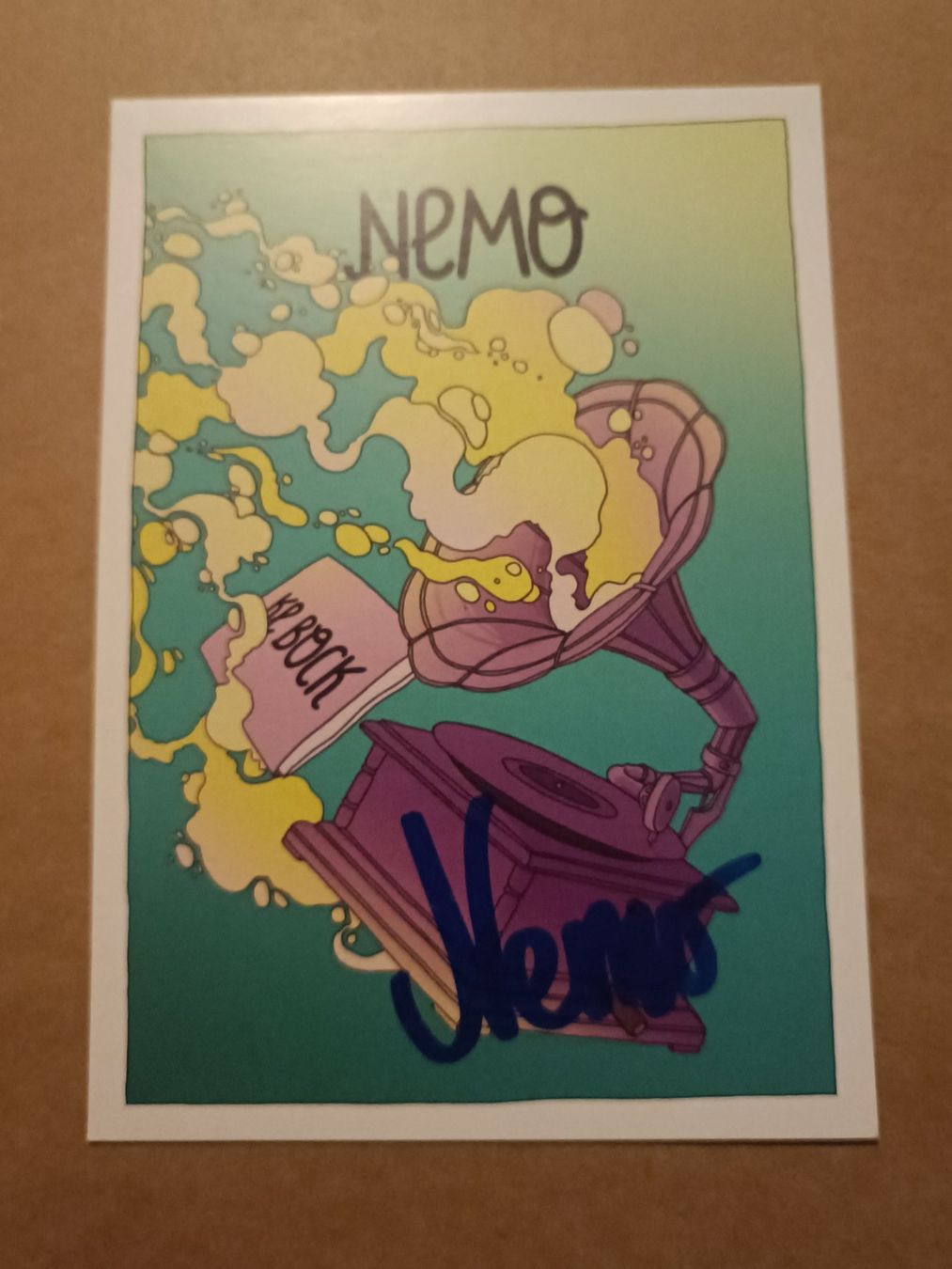 Autografi: Nemo - handsignierte alte Autogrammkarte – Usato da Menziken venduto da Artographs