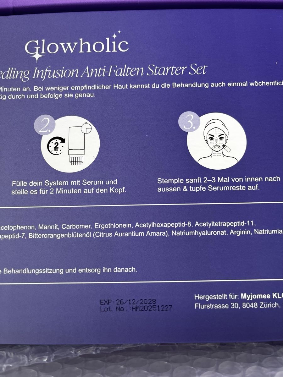 Soins du visage: Micro Needling Infusion Starter Set von Glowholic – Neuf avec emballage d'origine à Olten par WerRa 2