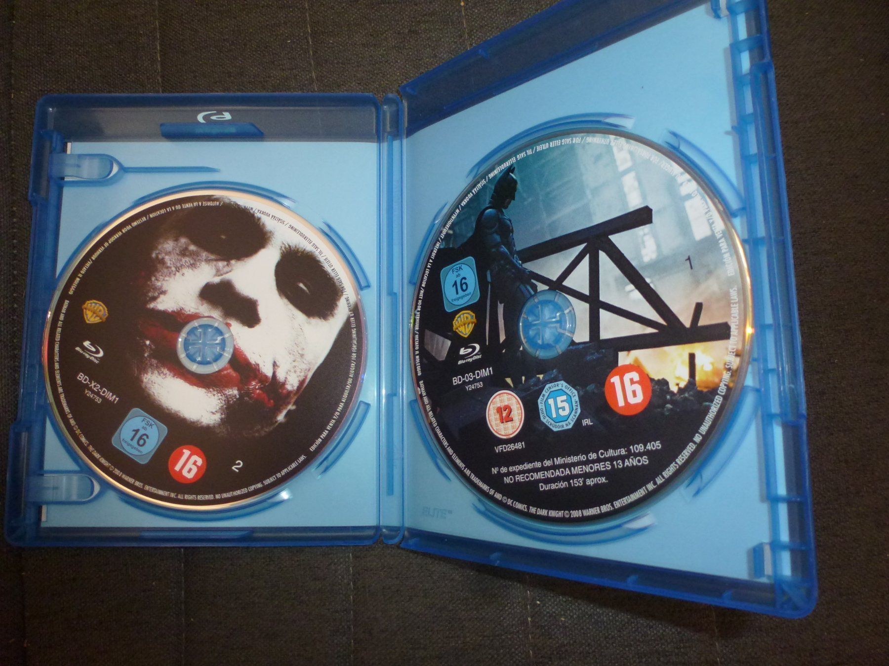 Tutti i DVDs: The Dark Knight BLU-RAY – Usato da Olten venduto da Disc-Verkauf 1
