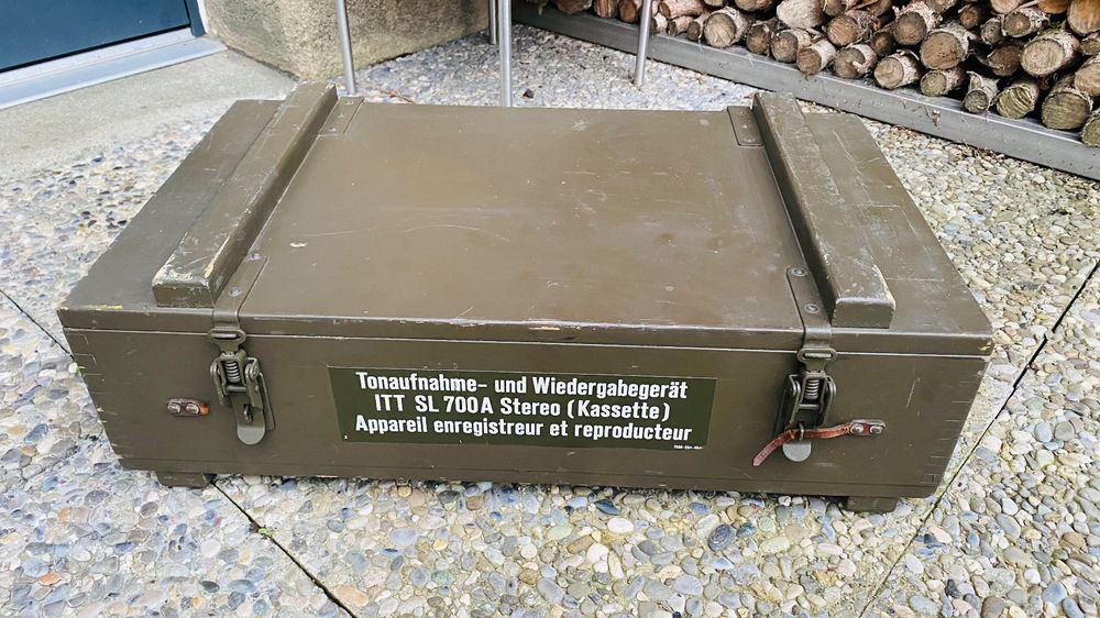 Armee Tonaufnahme und Wiedergabegerät ITT SL 700A Stereo (Gebraucht) in ...