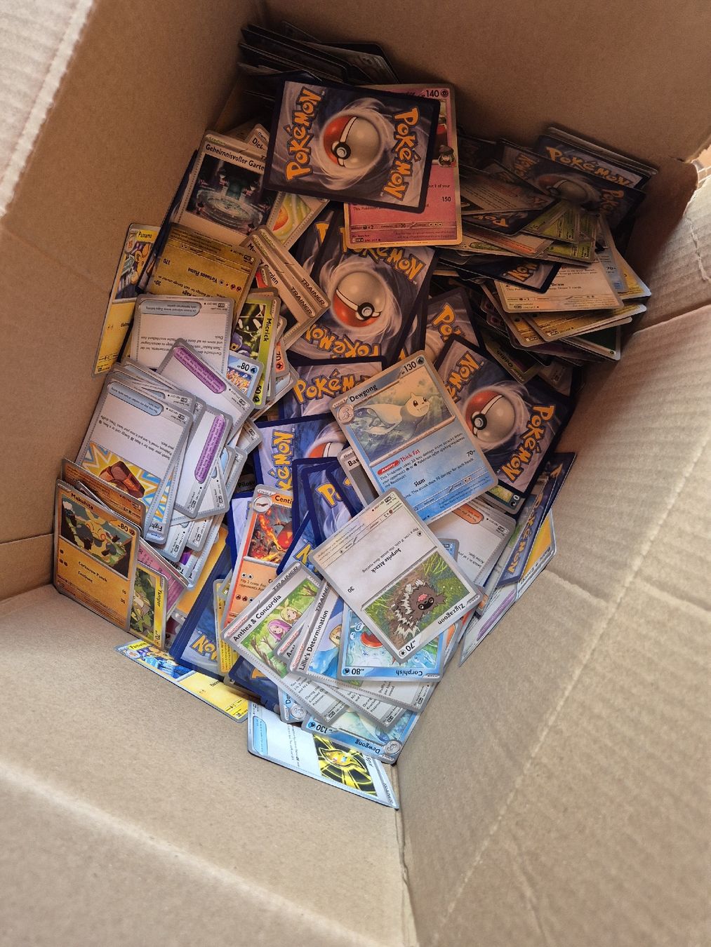 Pokémon Carte collezionabili: Pokemon - bulk neuste sets - 6kg karten – Usato da Subingen venduto da mattkum