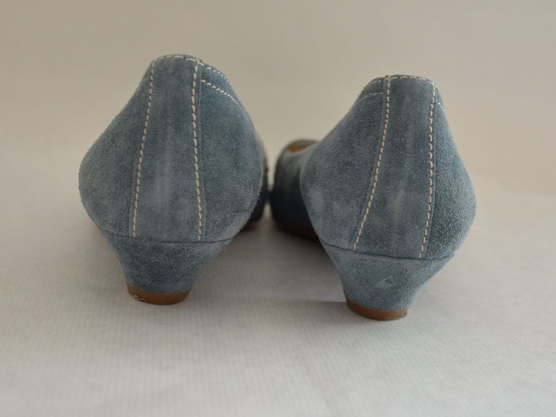 Scarpe da donna: Pumps Wildlederschuhe blau Gr. 37 – Usato da Bern venduto da SecondWave 8