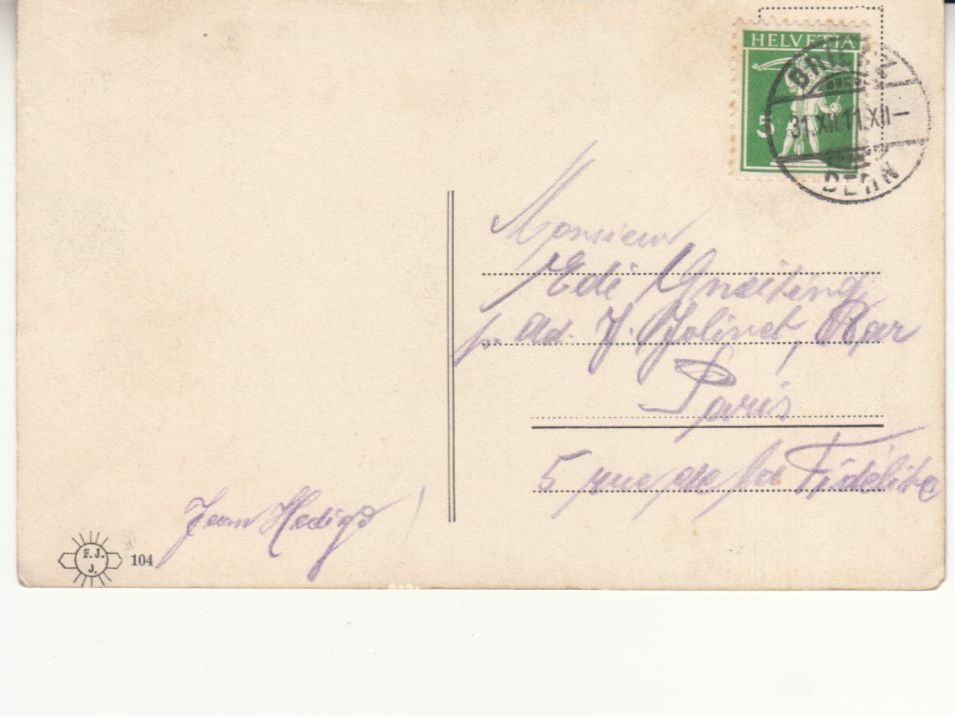 Cartoline postali: Interlaken 1911 – Usato da Bürglen TG venduto da StampGraf 1