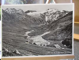 Avers Juf Forcellina Restaurant Alpenrose Postkarte 1933   1