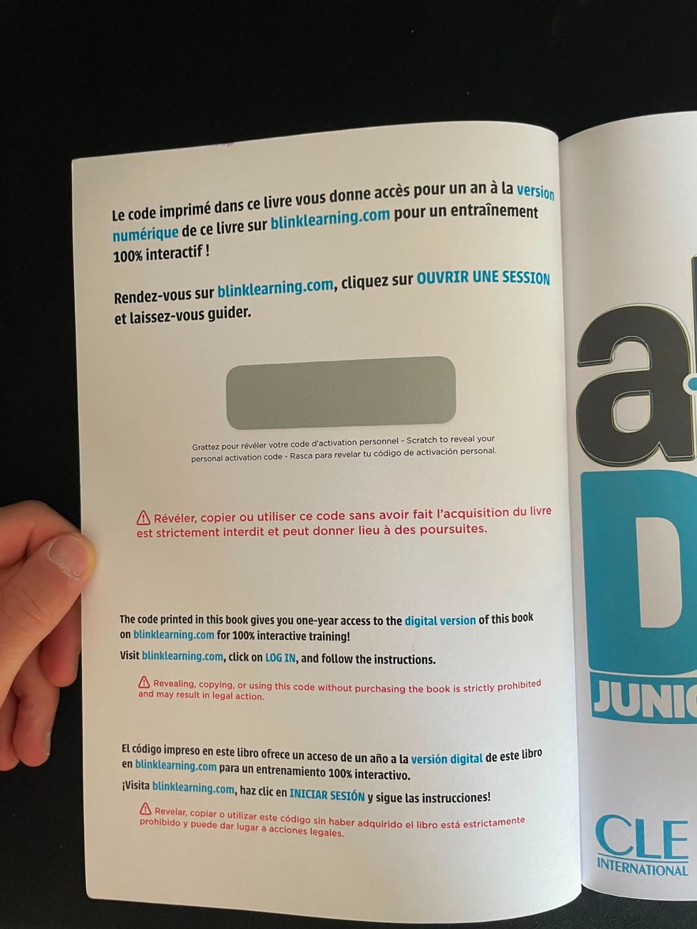 Libri: ABC DELF B1 JUNIOR SCOLAIRE – Nuovo (secondo la descrizione) da Altstätten SG venduto da jan_8rpv 1