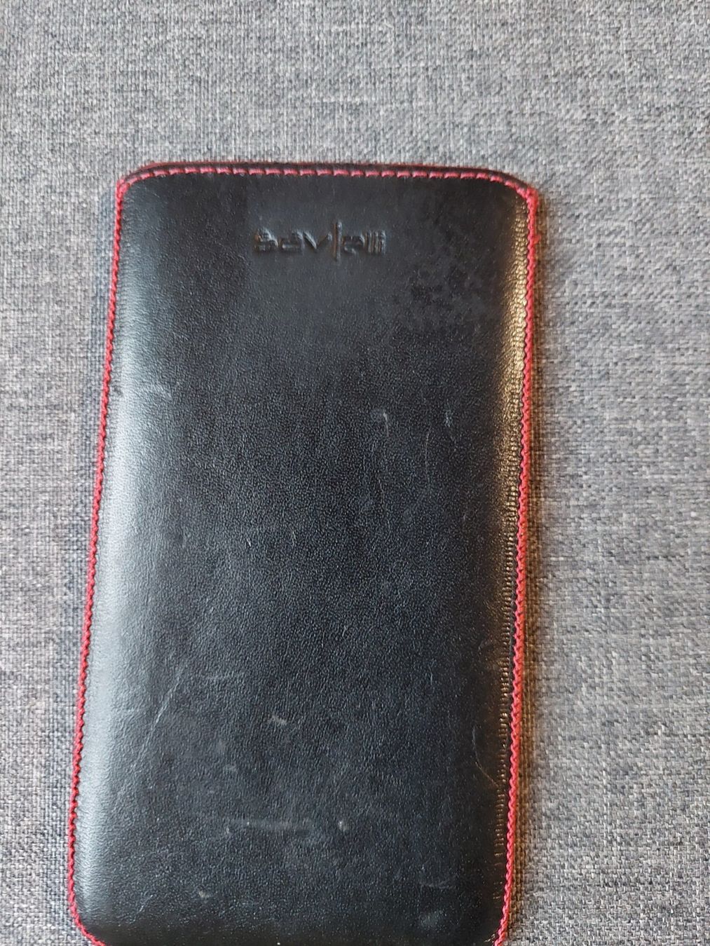 Cover & Protezioni schermo: Handytasche Leder Schwarz mit Rausziehband – Usato da Beckenried venduto da Havacola 3