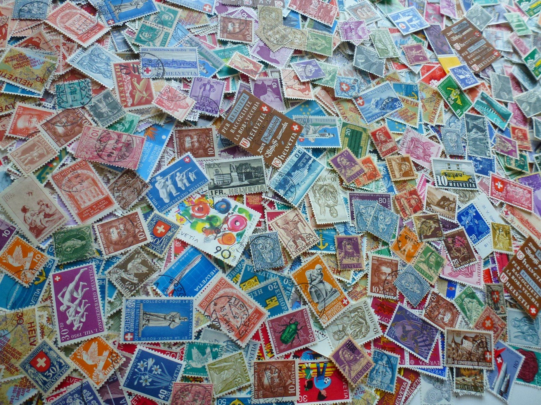 Tutti i francobolli: ++X-Tausend Briefmarken Schweiz ab Strubel – Usato da Walkringen venduto da Casablanca777 4