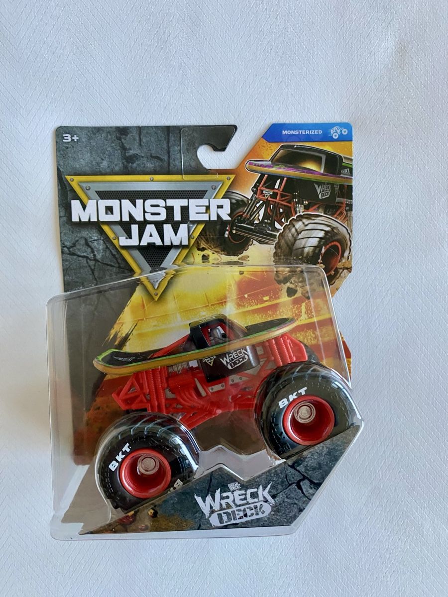 Giocattoli: Monster Jam "Wreck Deck", Series 45 – Nuovo e nell'imballaggio originale da Oberembrach venduto da theZaz