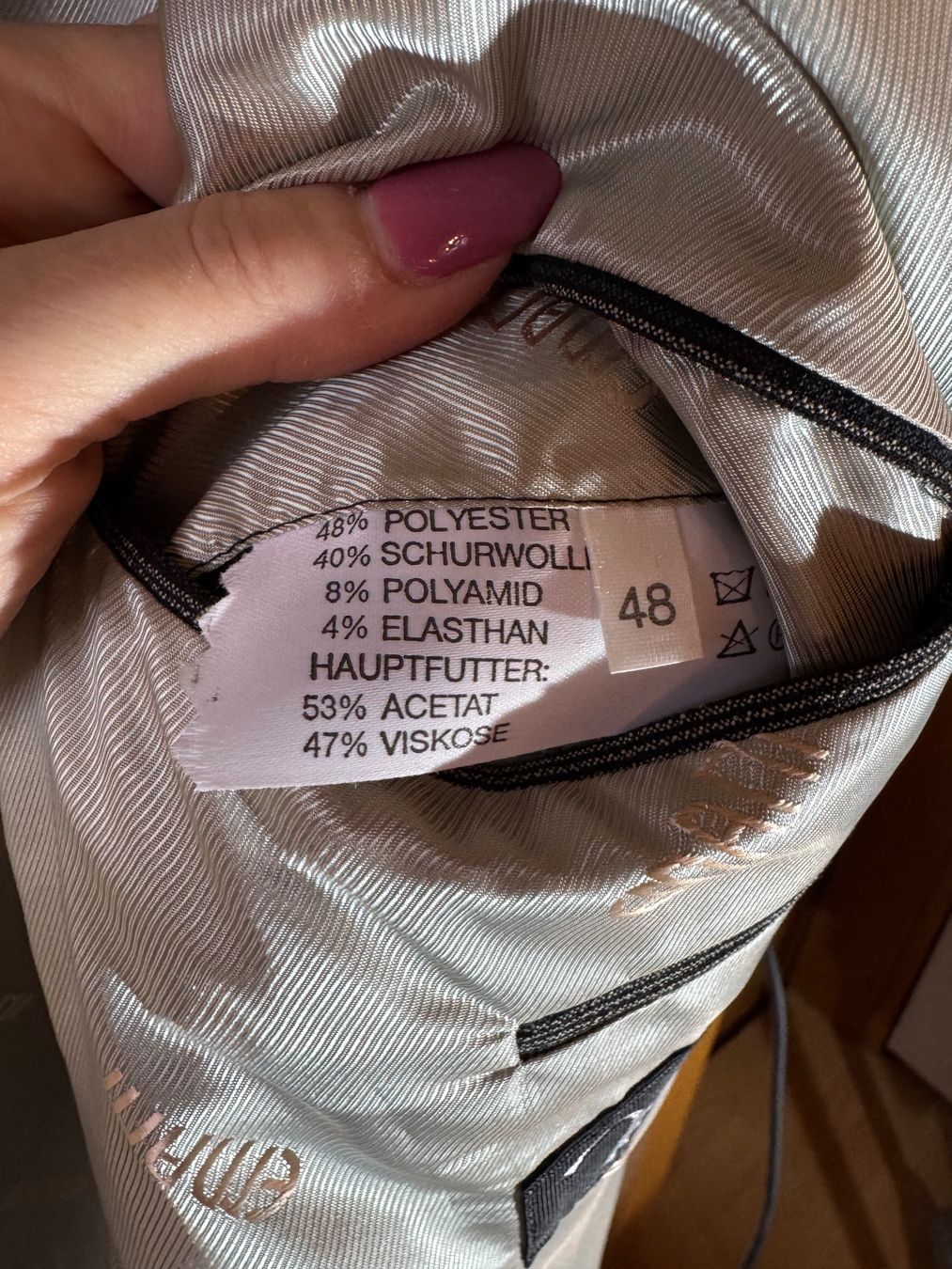 Giacche: Anzugsjacke von Emani Gr. 48 – Usato da Grosswangen venduto da second_hand_dress 2