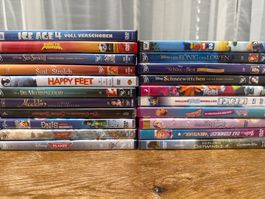 21 Kinder DVD‘s