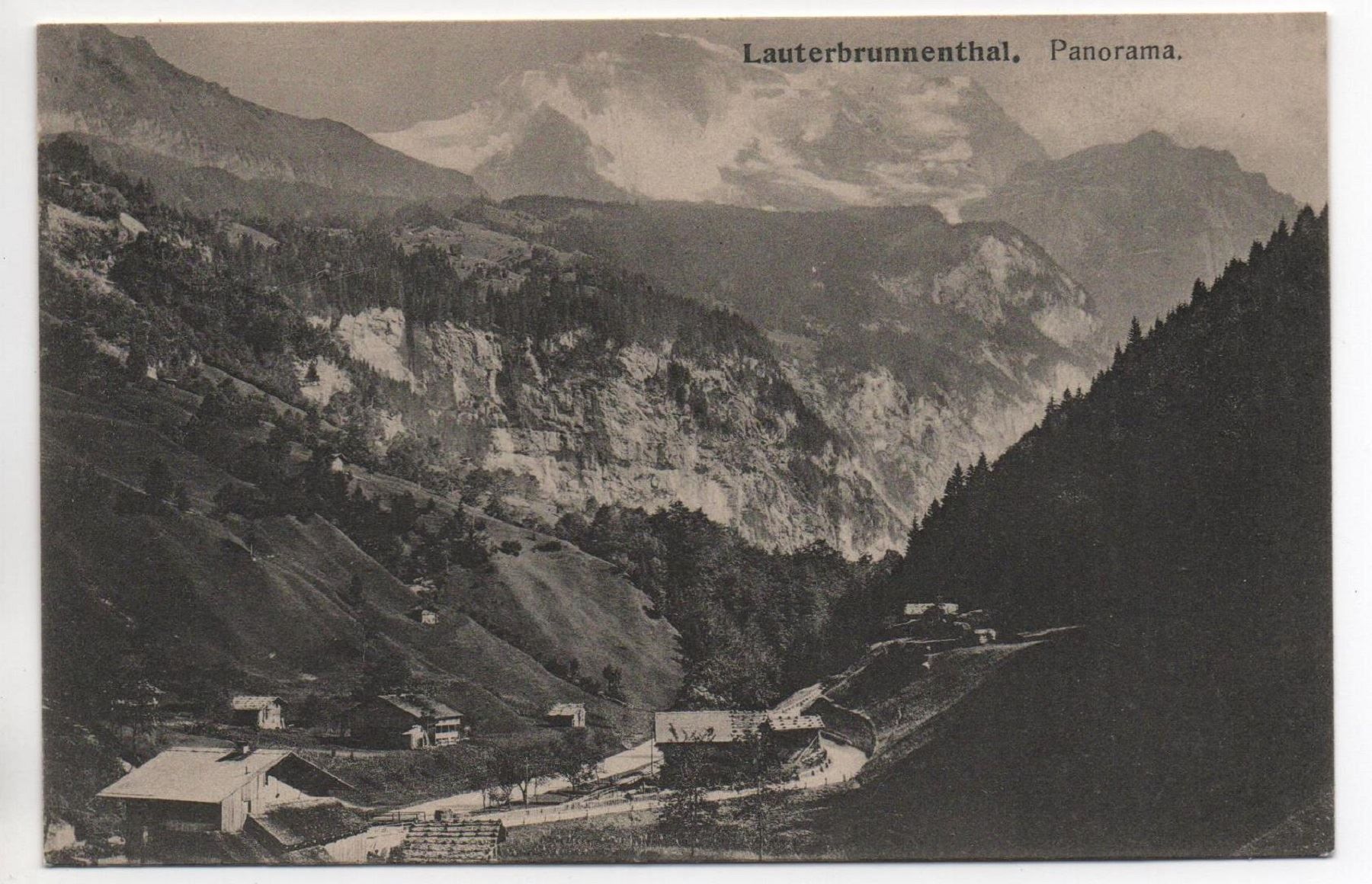 Ansichtskarten: LAUTERBRUNNENTHAL Panorama – Neu (gemäss Beschreibung) aus Jona von philajona