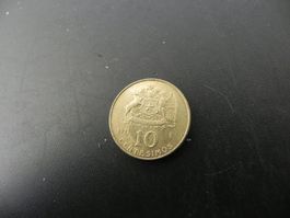 Chile 10 Centesimos 1971