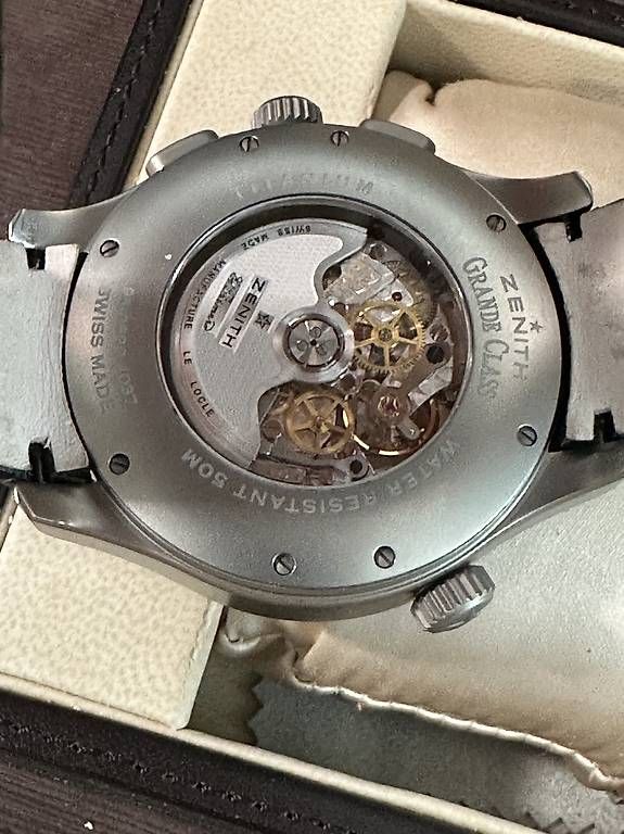 Zenith Orologi: Zenith El Primero Grande Class Multicity Traveller – Usato da Zürich venduto da timeio-swapwatch 7