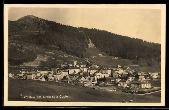 Cartoline postali: AK Ste Croix, Ste Croix et le Cochet – Usato da Berlin venduto da bartko-reher