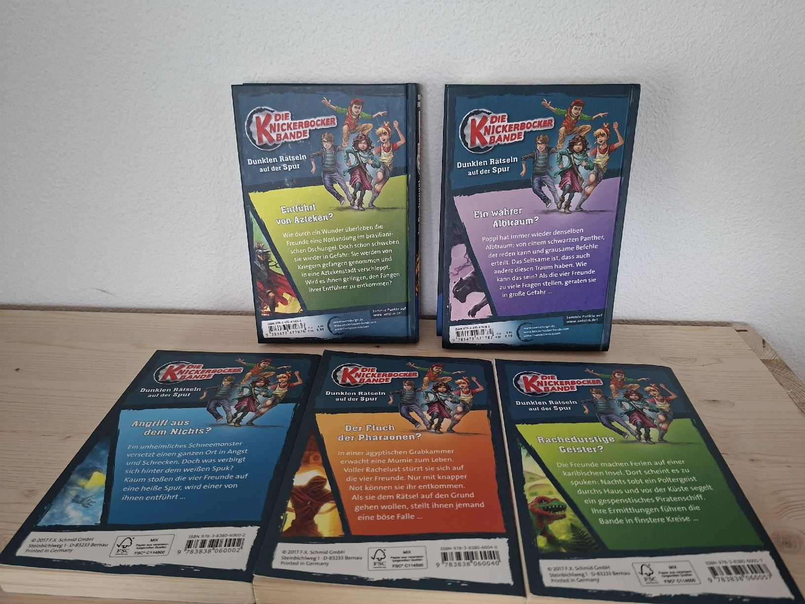 Libri: 5 Bücher "Die Knickerbockerbande" – Usato da Schwarzhäusern venduto da Belinda135 1