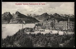 AK Faulensee ob Spiez, Waldhôtel Victoria