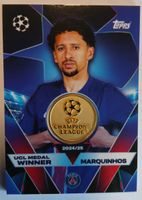 Toops UCL Medal Winner Marquinhos (Memorabilia Karte)