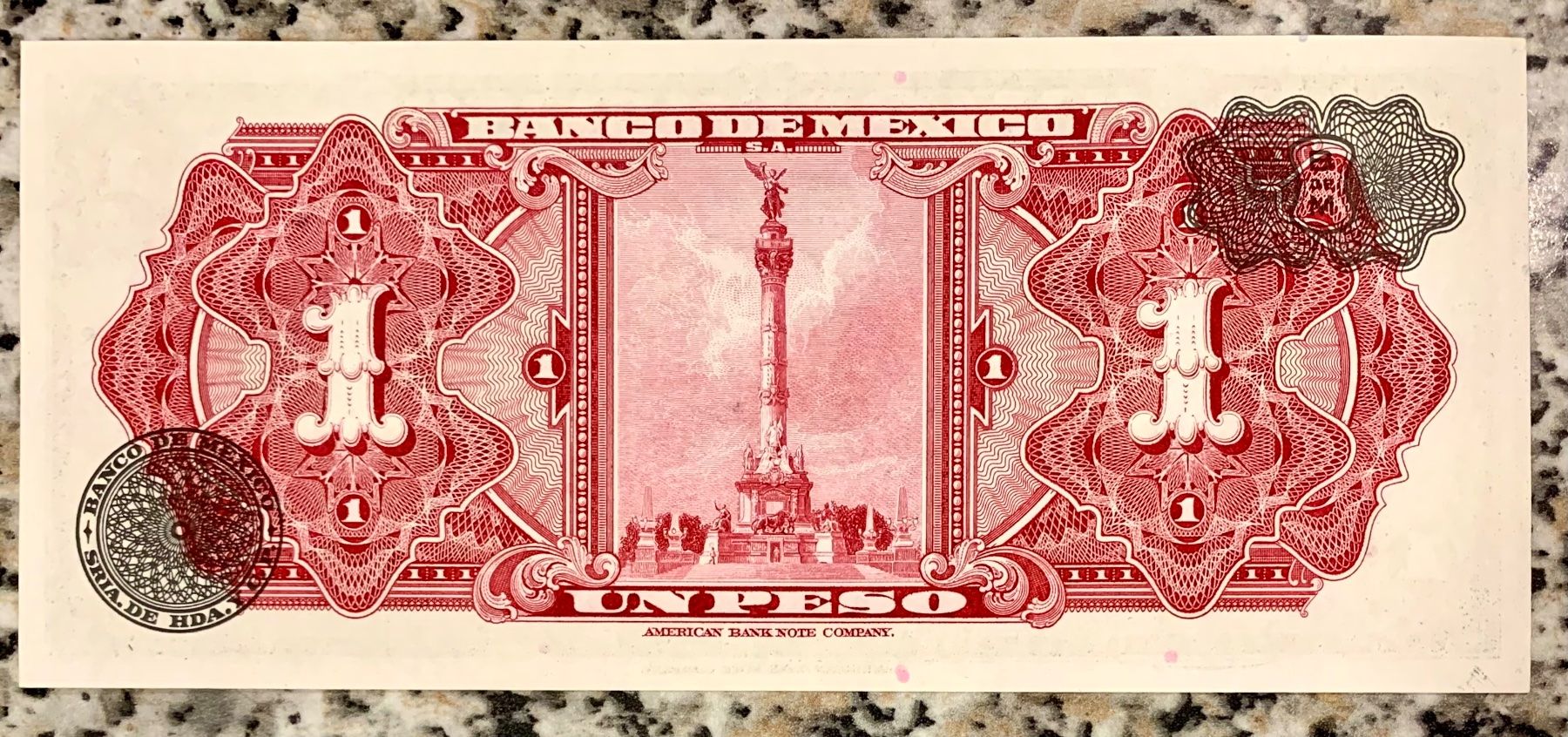 Banknoten: 1 Peso Mexiko 1957!!! UNC!!! – Neu (gemäss Beschreibung) aus Oberentfelden von NunoLouro 1