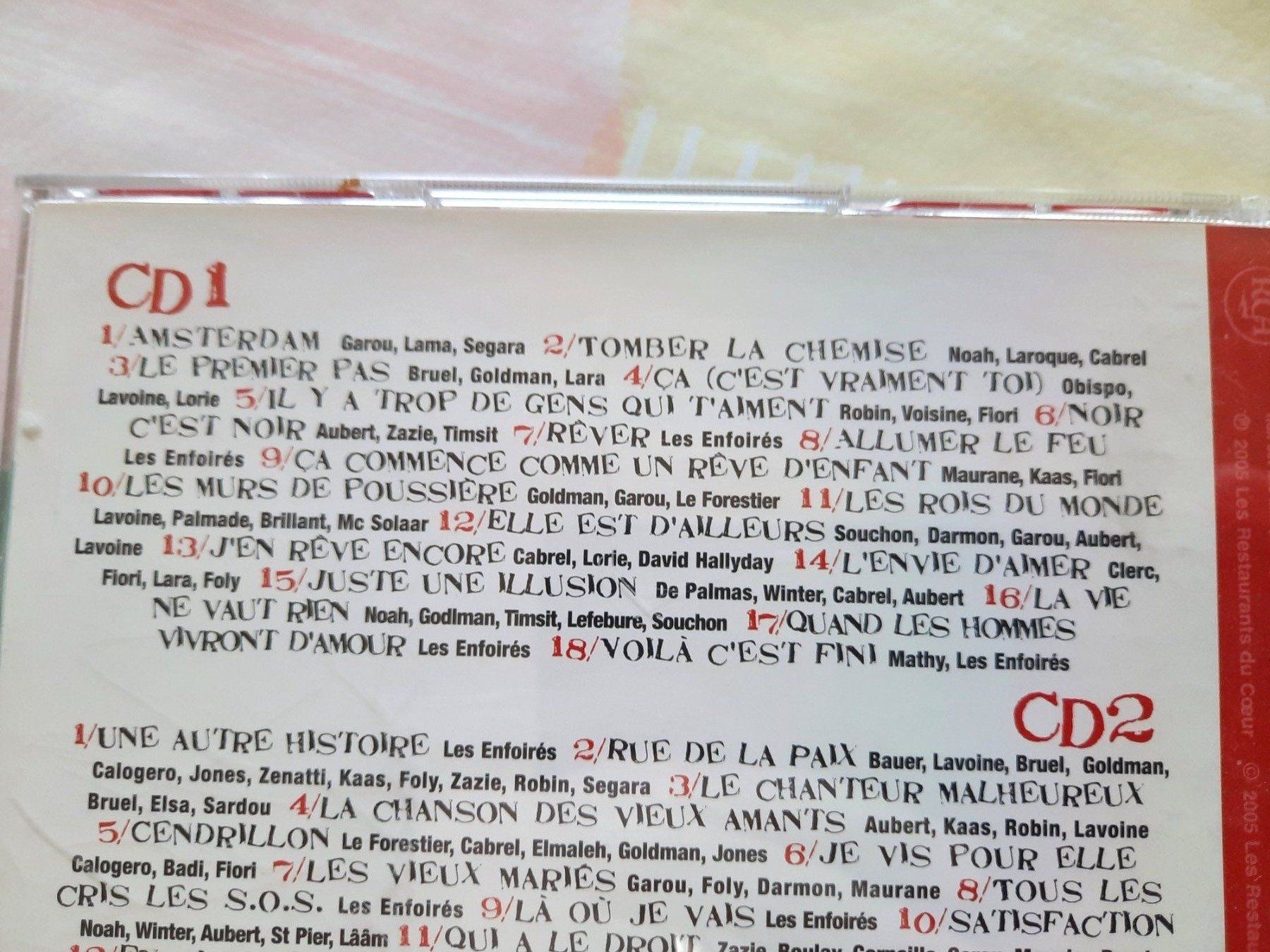 CDs: CD LEs Enfoirés la compil volume 3 2 Cds – D'occasion à Pully par bro_n52j 2