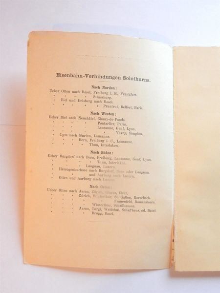 Libri: Schweizerisches Wanderbild Solothurn – Usato da Hombrechtikon venduto da Bruenel 1