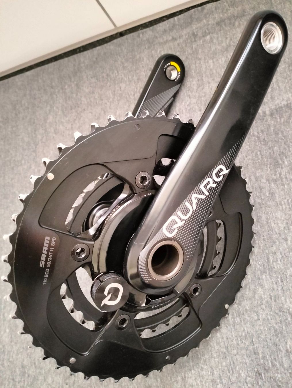 Pezzi di ricambio: QUARQ SRAM DZero DUB Powermeter Kurbel Rennrad – Usato da Uster venduto da KarlZH