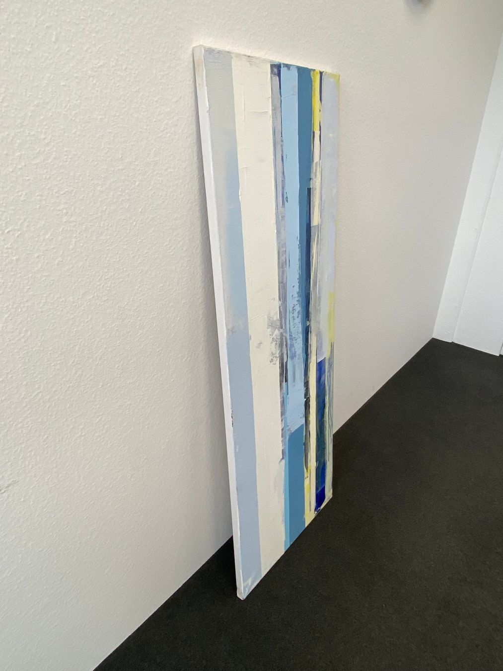 Poster & Bilder: Bild (Blau mit Gelb) – Gebraucht aus Schötz von Willibandi 5