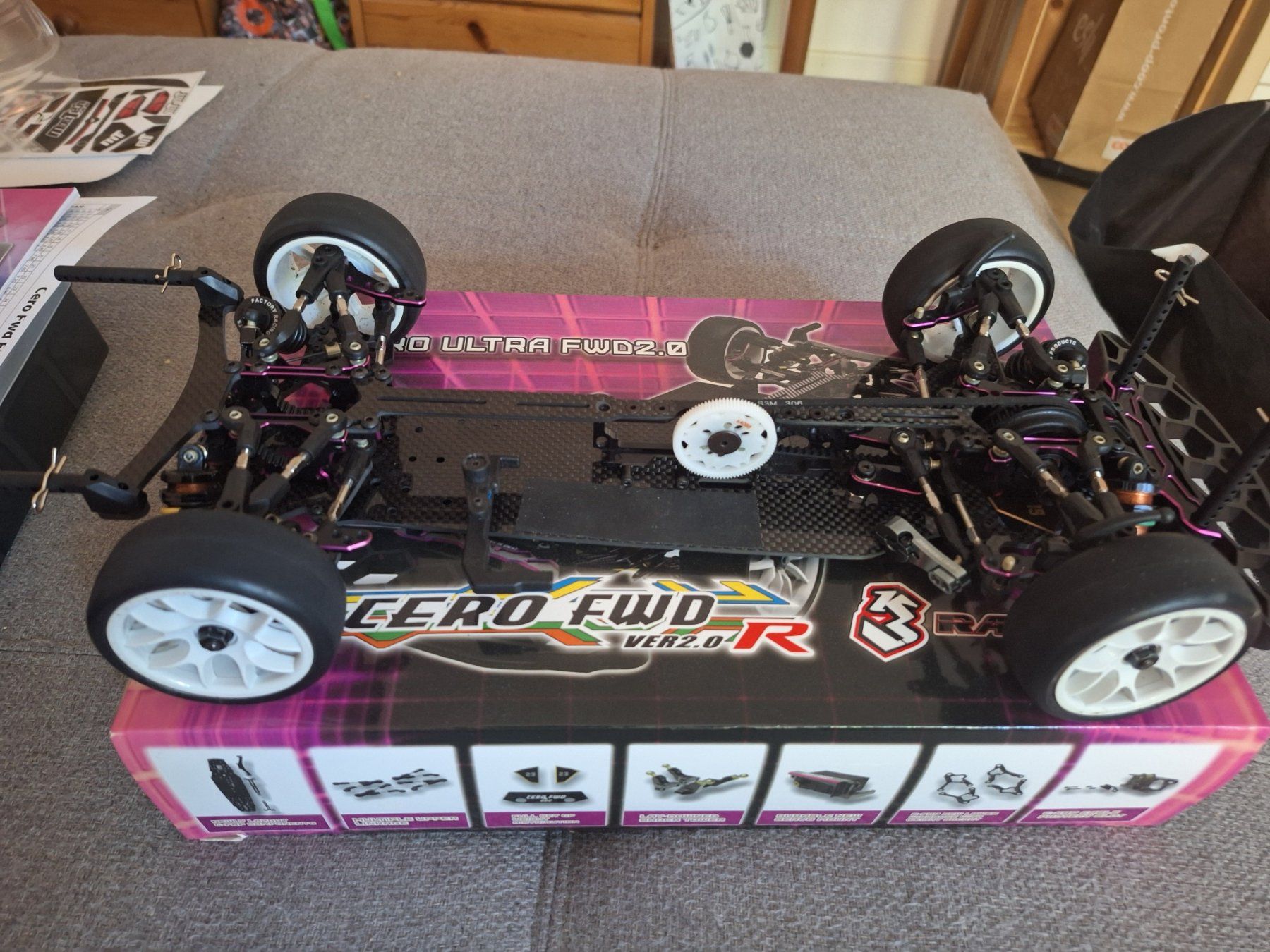 Modellismo RC: 3Racing Cero FWD V2 – Usato da Mattstetten venduto da Sabea 1