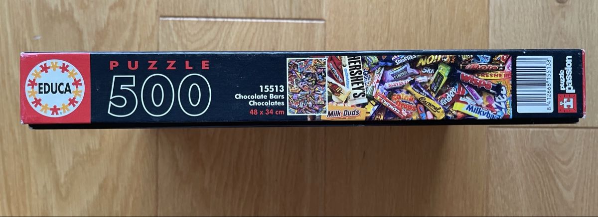 Educa Puzzle: Educa Puzzle 500 Teile Chocolate Bar – Usato da Glattfelden venduto da Schmoni18 1
