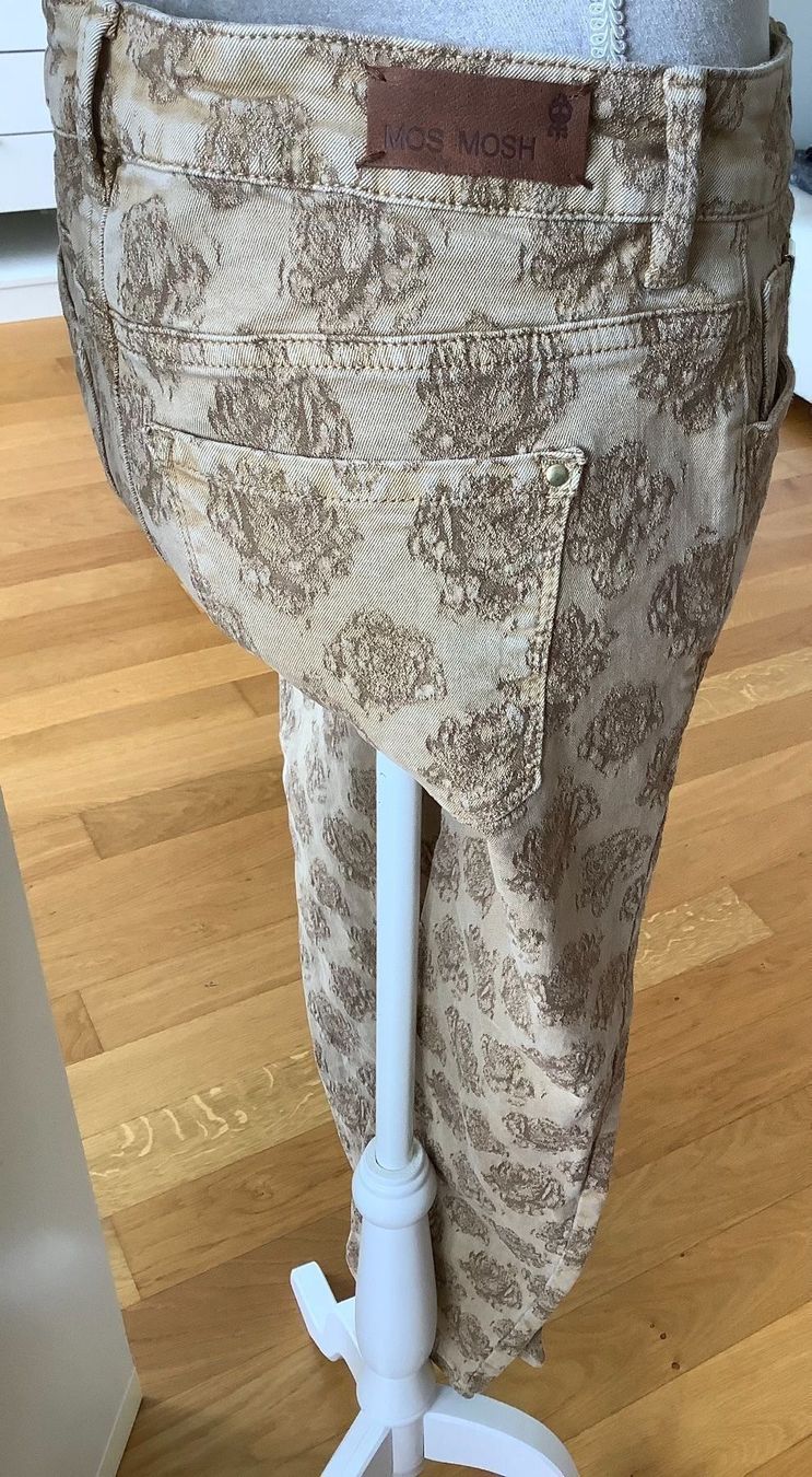 Mos mosh Hosen: Mos Mosh Jacquard Hose, beige-sand – Neu (gemäss Beschreibung) aus Kreuzlingen von shopaholicatheart_3 5