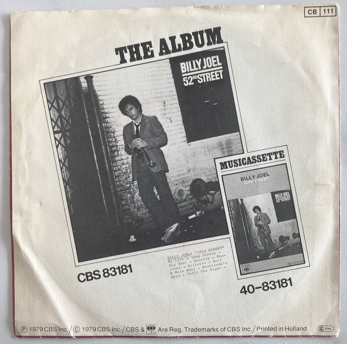 Dischi in vinile: BILLY JOEL - HONESTY – Usato da Poliez-Pittet venduto da Newtown-Records 1